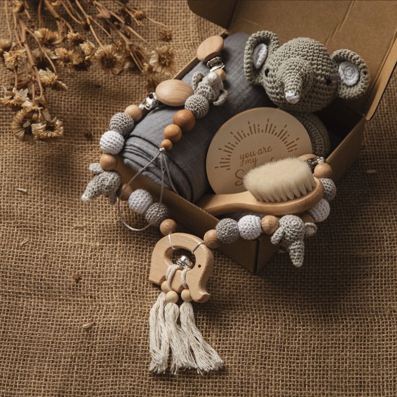 Coffret hochet bébé | HochetBox™ - Son Paradis Doux