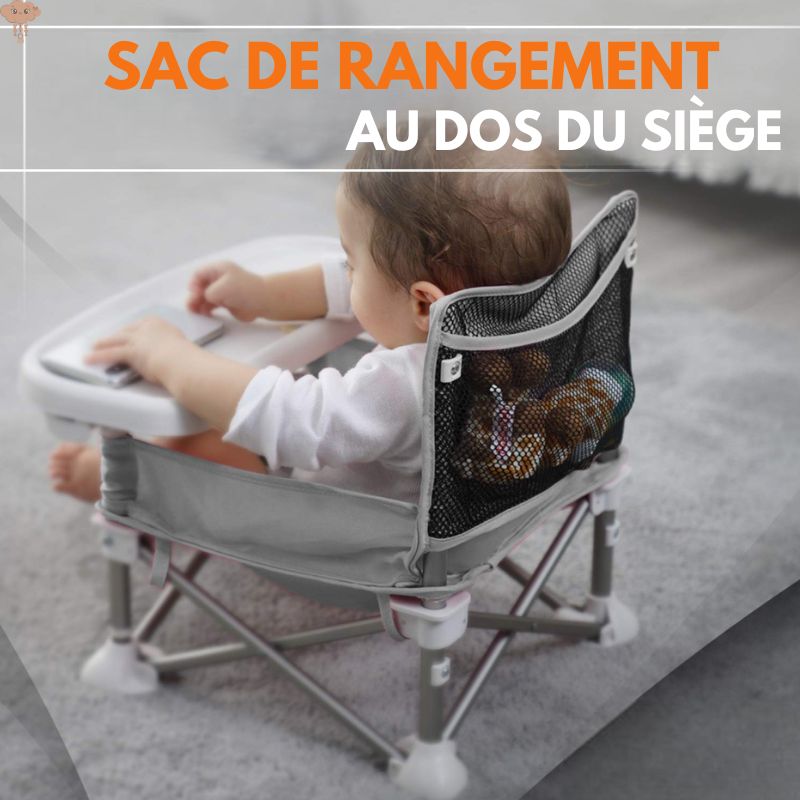 Chaise d'Appoint Portable pour Bébé : Un Confort à Tout Moment – Kids Kozy