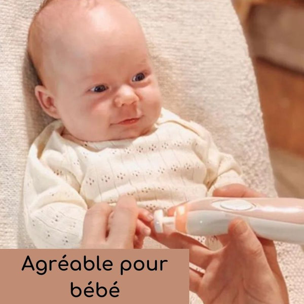 Accessoire santé bébé Guizmax Set manucure 3 piece coupe ongle ciseaux lime  Bebe Enfant vert 