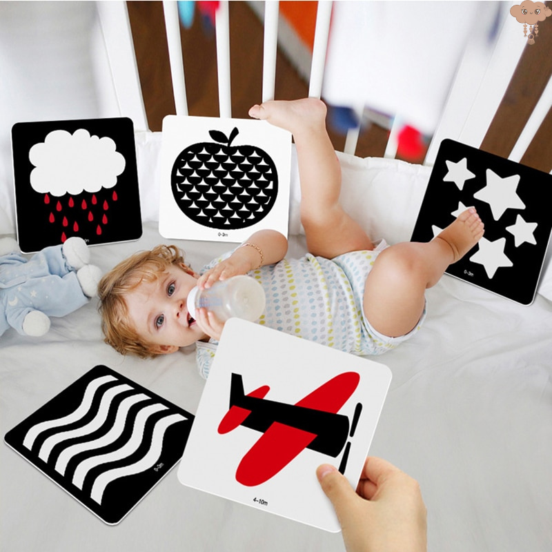 Cartes stimulation visuelle bébé | Pack de 20 BabyCard™ - Son Paradis Doux